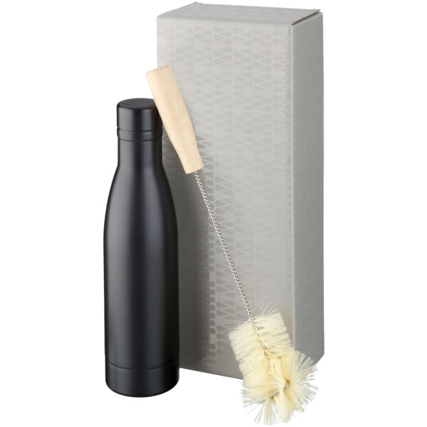 Vasa copper vacuum insulated bottle with brush set (10061400)