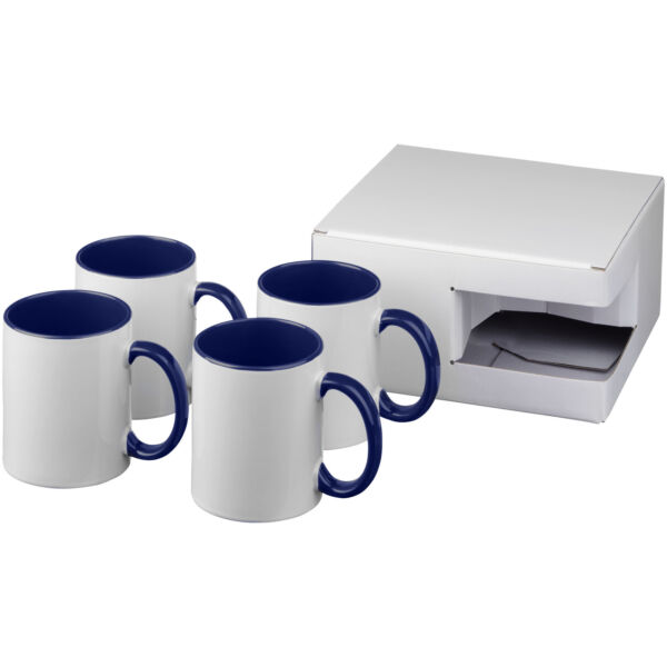 Ceramic sublimation mug 4-pieces gift set (10062802)