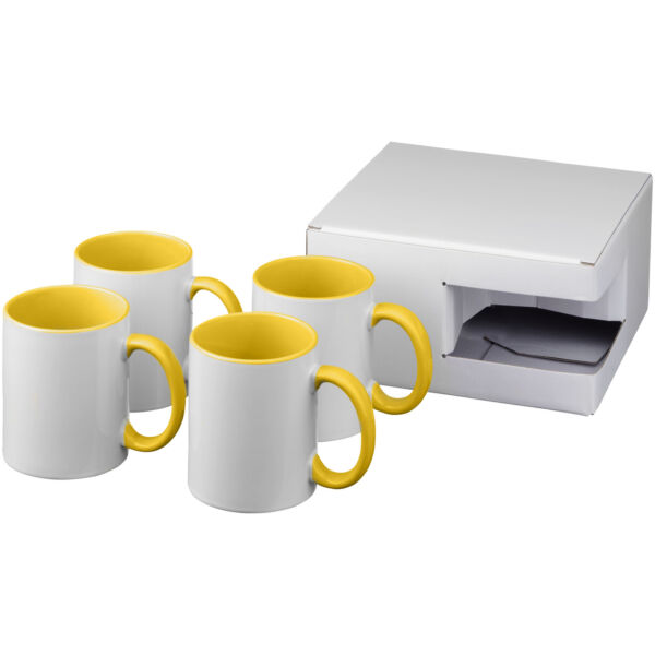 Ceramic sublimation mug 4-pieces gift set (10062805)