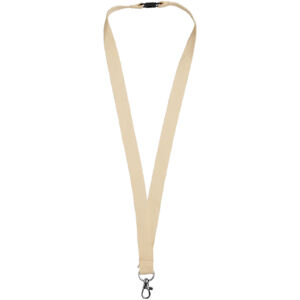 Dylan cotton lanyard with safety clip (10251200)
