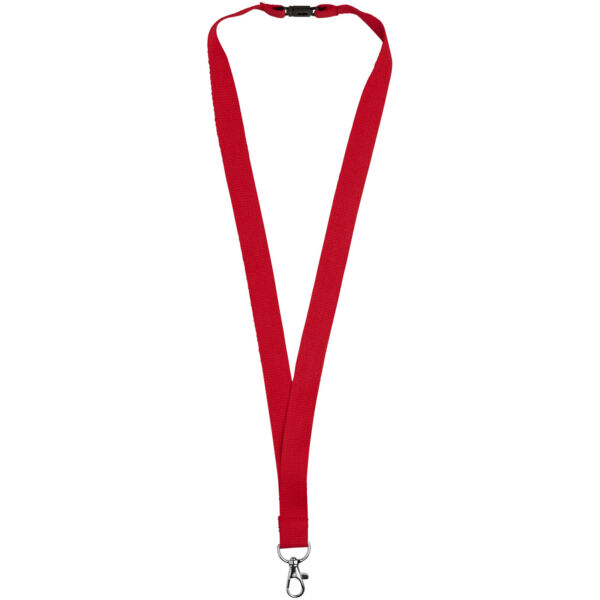 Dylan cotton lanyard with safety clip (10251204)