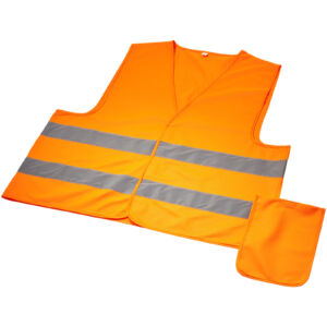 Watch-out XL safety vest in pouch for professional use (10401001)