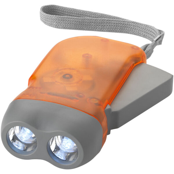 Virgo dual LED torch light with arm strap (10403402)