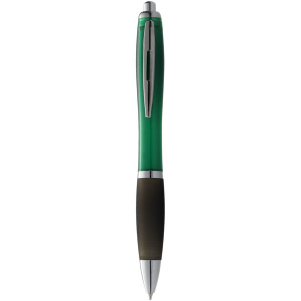 Nash ballpoint pen coloured barrel and black grip (10608501)