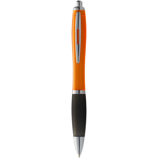 Nash ballpoint pen coloured barrel and black grip (10608502)