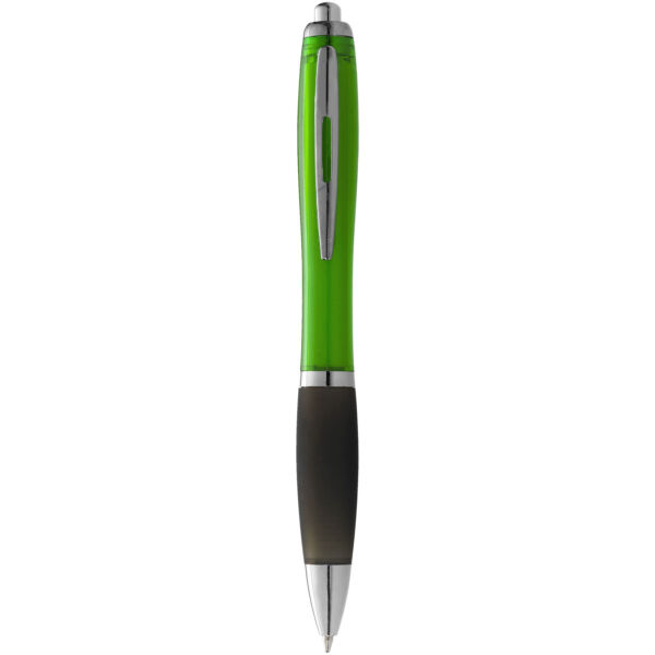 Nash ballpoint pen coloured barrel and black grip (10608509)