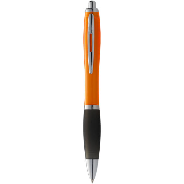 Nash ballpoint pen coloured barrel and black grip (10615502)