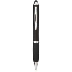 Nash coloured stylus ballpoint pen with black grip (10639200)