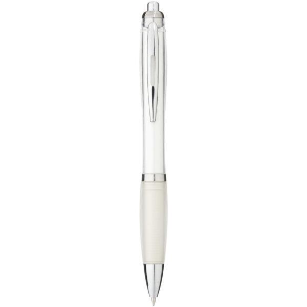Nash ballpoint pen with coloured barrel and grip (10639900)