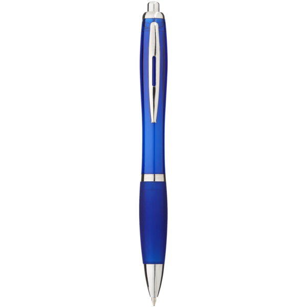 Nash ballpoint pen with coloured barrel and grip (10639901)