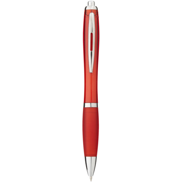 Nash ballpoint pen with coloured barrel and grip (10639902)