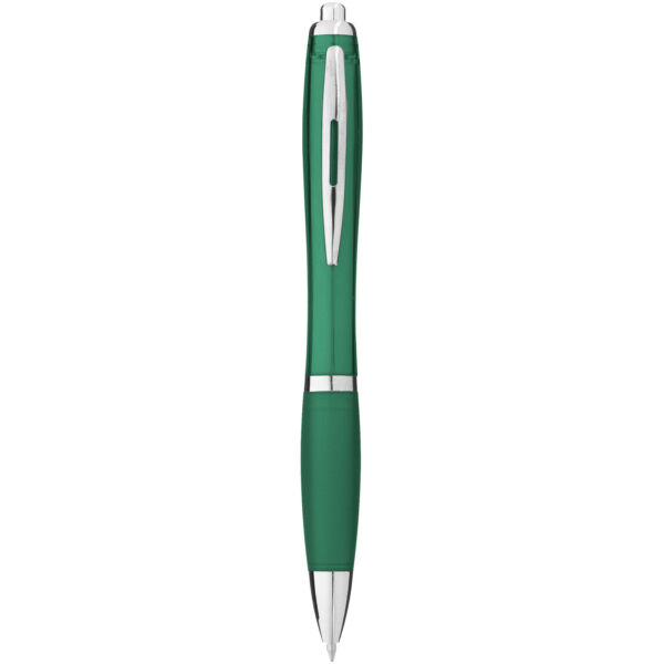 Nash ballpoint pen with coloured barrel and grip (10639908)