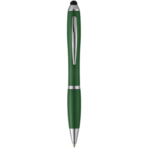 Nash stylus ballpoint pen with coloured grip (10673902)