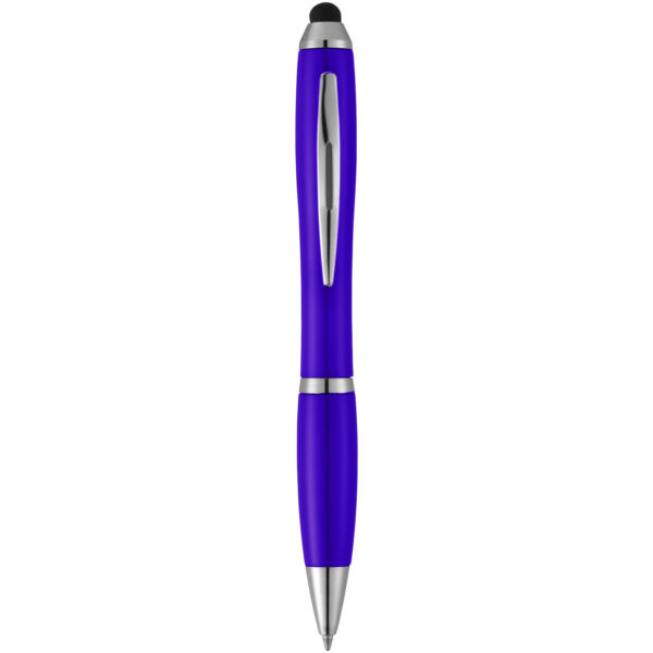 Nash stylus ballpoint pen with coloured grip (10673904)