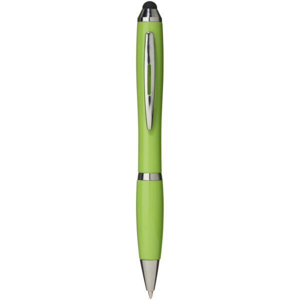 Nash stylus ballpoint pen with coloured grip (10673906)