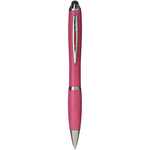 Nash stylus ballpoint pen with coloured grip (10673907)