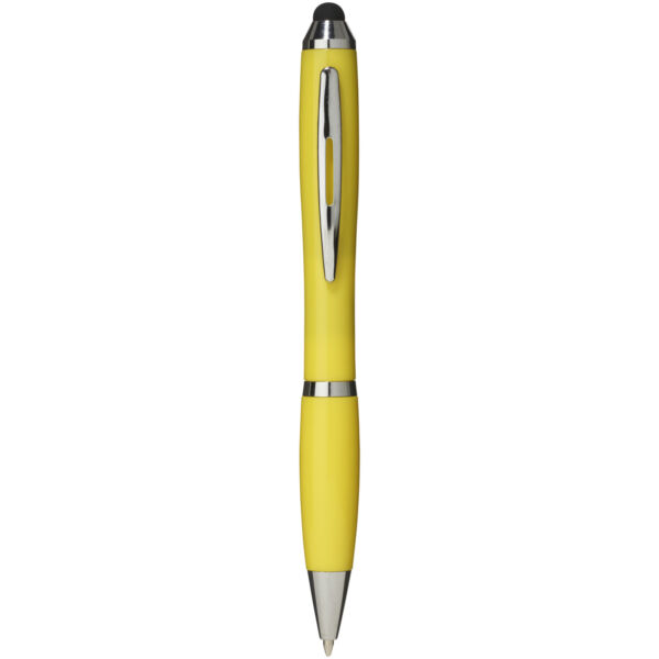 Nash stylus ballpoint pen with coloured grip (10673908)