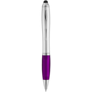 Nash stylus ballpoint with coloured grip (10678503)