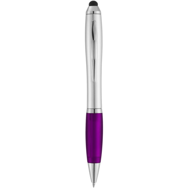 Nash stylus ballpoint with coloured grip (10678503)