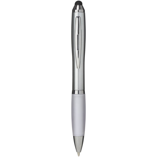 Nash stylus ballpoint with coloured grip (10678504)