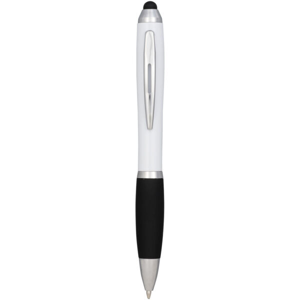 Nash coloured stylus ballpoint pen with black grip (10690305)