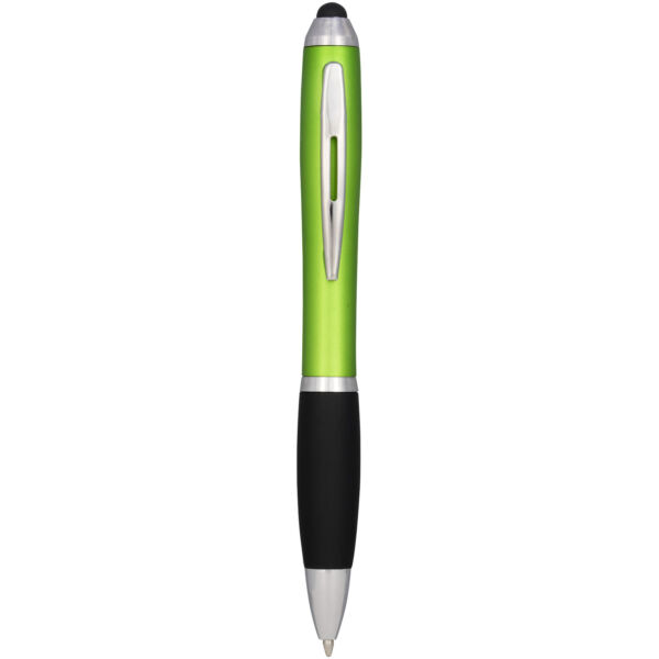 Nash coloured stylus ballpoint pen with black grip (10690306)