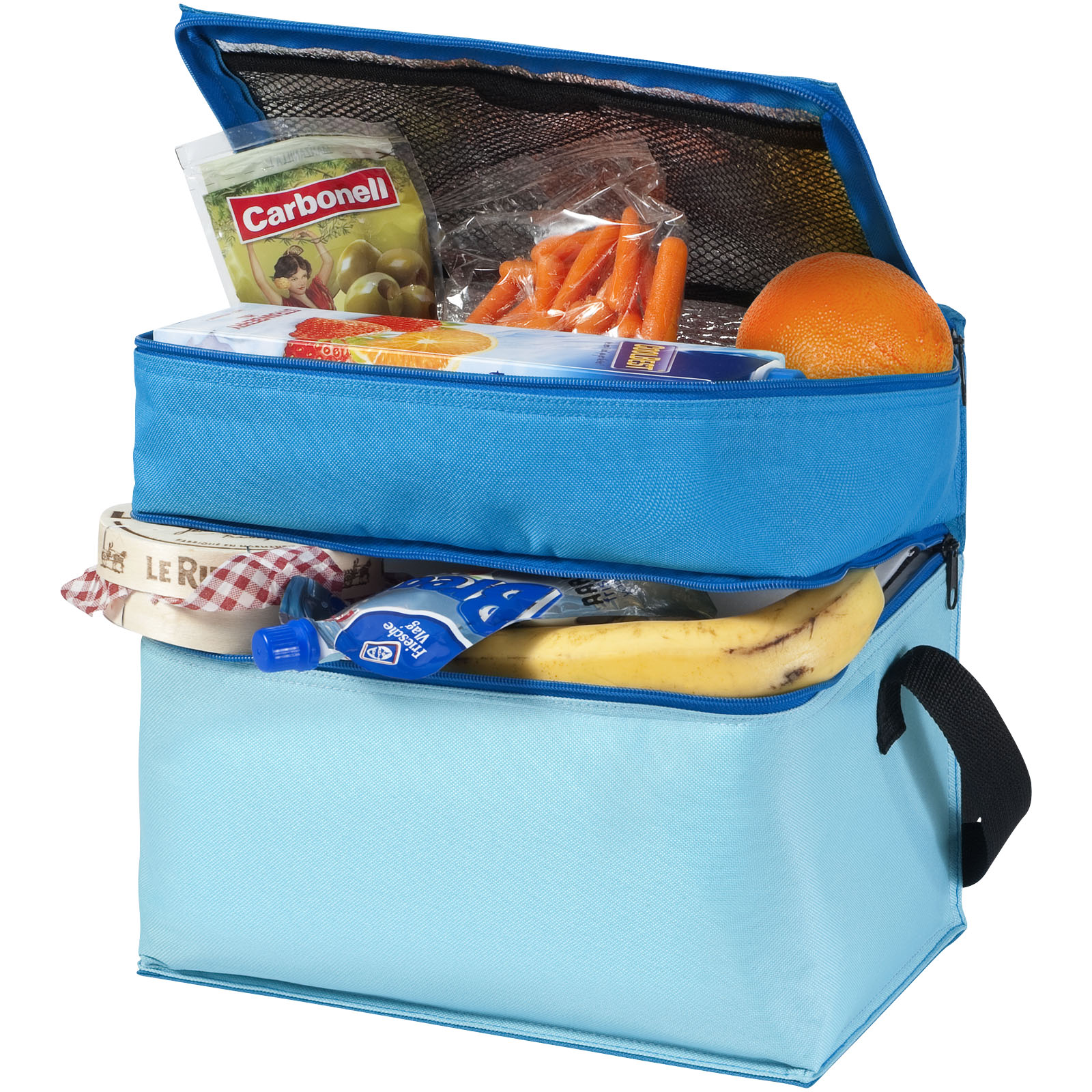 2 compartment cooler bag