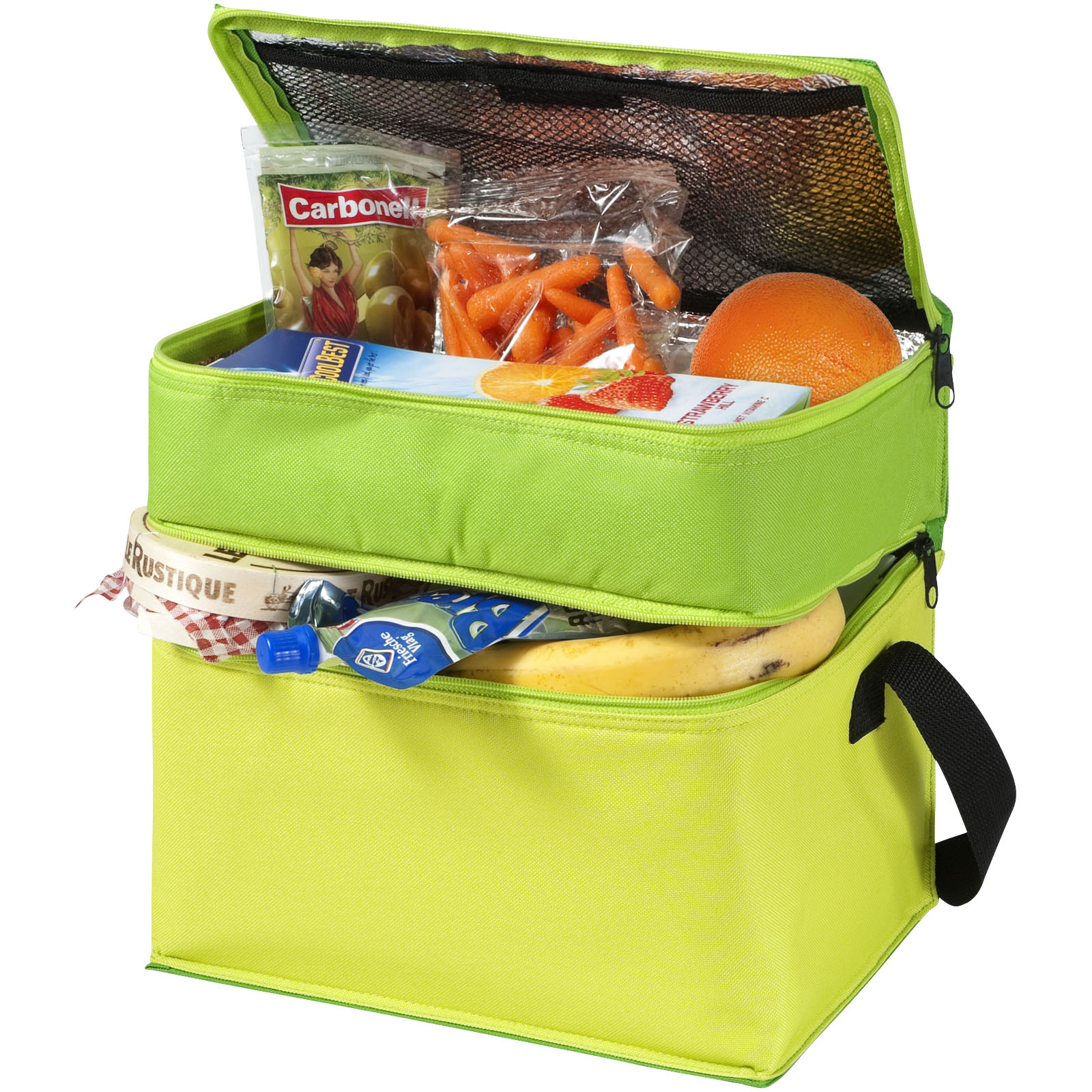 2 compartment cooler bag