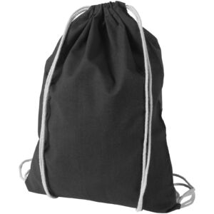 Oregon 100 g/m² cotton drawstring backpack (12011301)