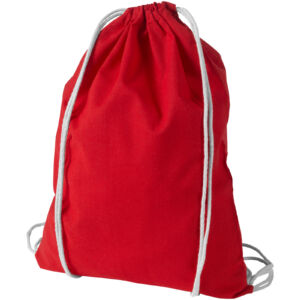 Oregon 100 g/m² cotton drawstring backpack (12011304)