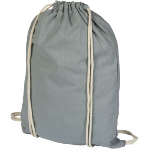 Oregon 100 g/m² cotton drawstring backpack (12011308)