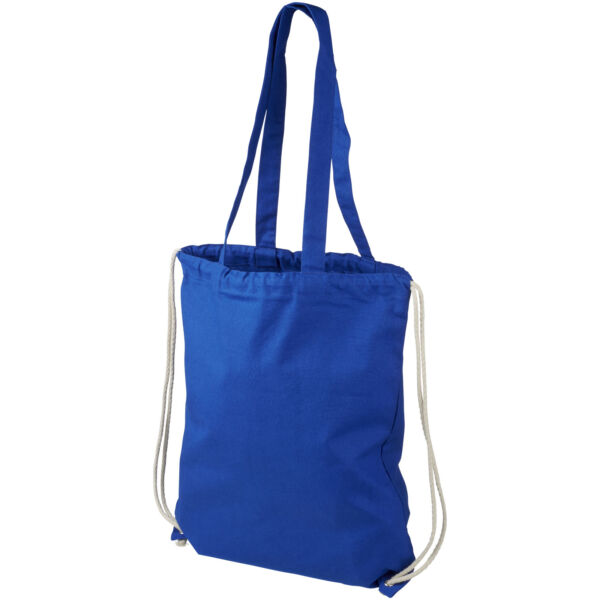 Eliza 240 g/m² cotton drawstring backpack (12027602)