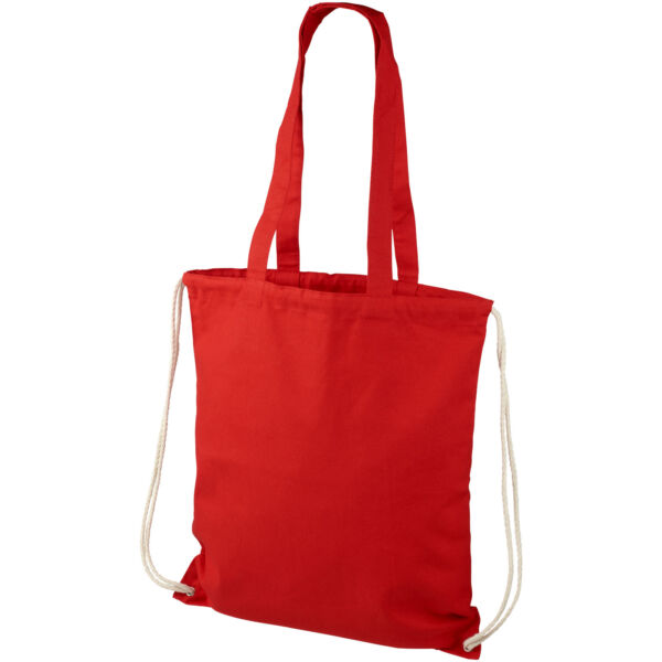 Eliza 240 g/m² cotton drawstring backpack (12027604)