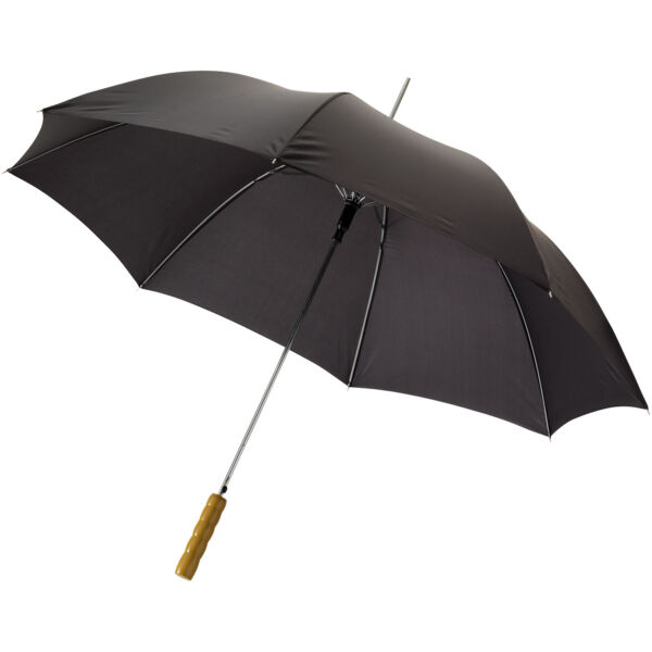 Lisa 23" auto open umbrella with wooden handle (19547903)