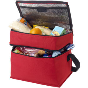 Oslo 2-zippered compartments cooler bag (19549023)