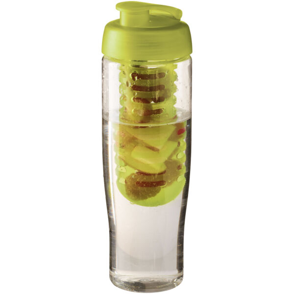 H2O Tempo® 700 ml flip lid sport bottle & infuser (21004103)