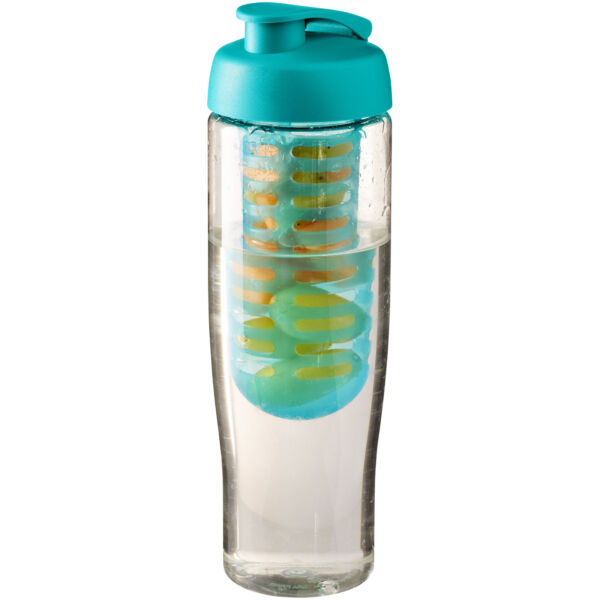 H2O Tempo® 700 ml flip lid sport bottle & infuser (21004104)