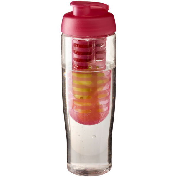H2O Tempo® 700 ml flip lid sport bottle & infuser (21004106)