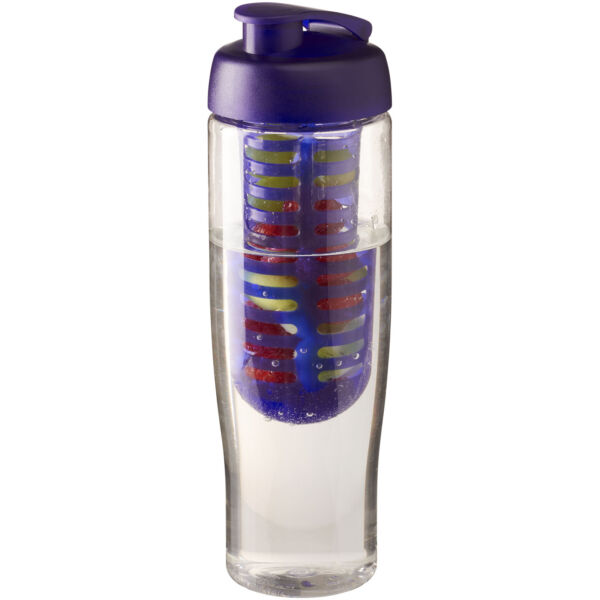 H2O Tempo® 700 ml flip lid sport bottle & infuser (21004107)