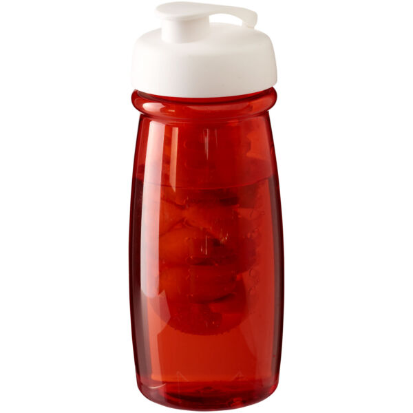 H2O Pulse® 600 ml flip lid sport bottle & infuser (21005501)