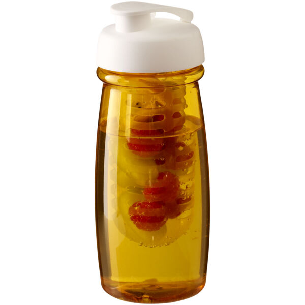 H2O Pulse® 600 ml flip lid sport bottle & infuser (21005503)