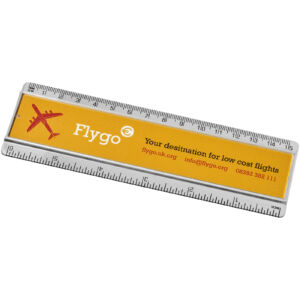 Ellison 15 cm plastic ruler with paper insert (21053800)
